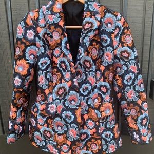 Floral elegant blazer